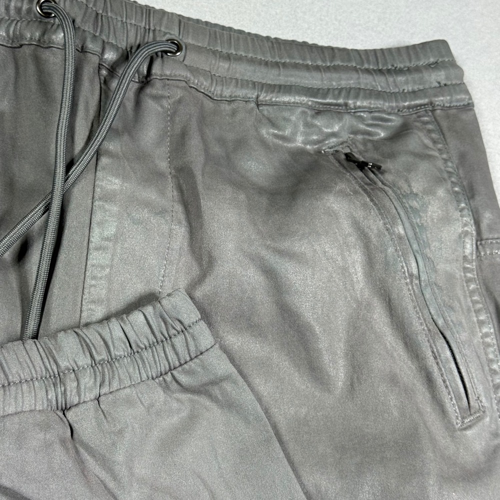 Joes Jeans Mens Grey Cargo Jogger Pants Elastic Waist Drawstring Size Large